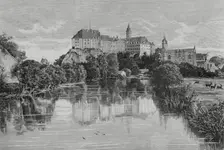 Sigmaringen Castle, Germany, 1883. Creator: Unknown