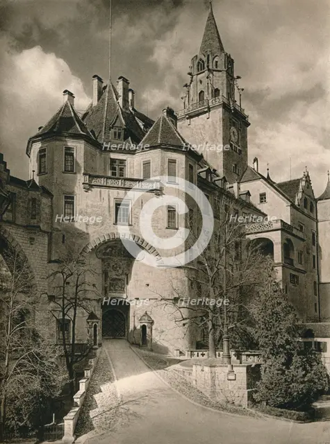 'Sigmaringen - Porch of the Castle', 1931. Artist: Kurt Hielscher.