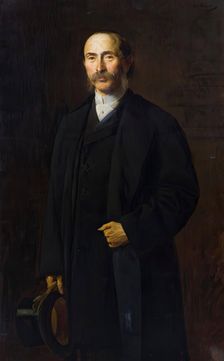 Sigmund Trebitsch, 1886. Creator: Heinrich von Angeli
