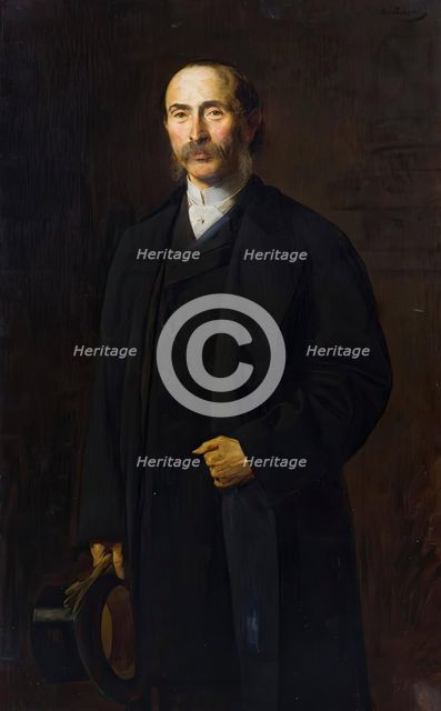 Sigmund Trebitsch, 1886. Creator: Heinrich von Angeli.