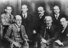 Sigmund Freud (1856-1939), Austrian neurologist and psychiatrist, early 20th century. Creator: Unknown