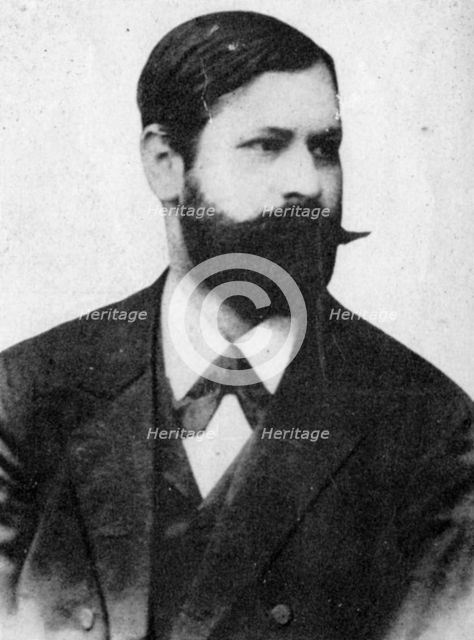 Sigmund Freud (1856-1939), Austrian Psychologist, aged thirty-five, 1891. Creator: Unknown.