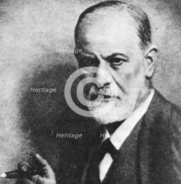 Sigmund Freud (1856-1939), Austrian Psychologist. Creator: Unknown.