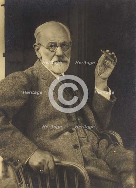 Sigmund Freud, ca 1921.