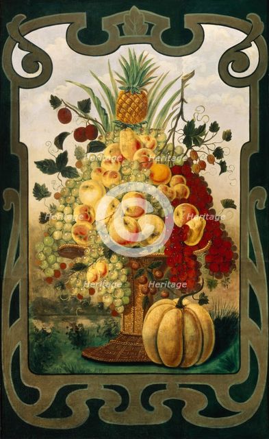 Sign board for fruit shop, Early 20th cen.. Artist: Anonymous  