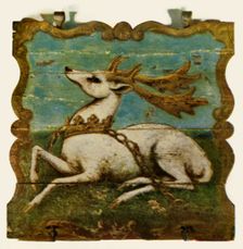 Sign Board from the White Hart, Witley, Surrey c1750, (1943). Creator: Unknown