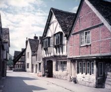Sign of the Angel guest house, Lacock, Wiltshire, c1955. Creator: Arthur Charles Kirby Ware