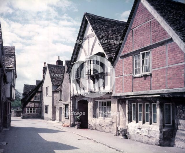 Sign of the Angel guest house, Lacock, Wiltshire, c1955.  Creator: Arthur Charles Kirby Ware.