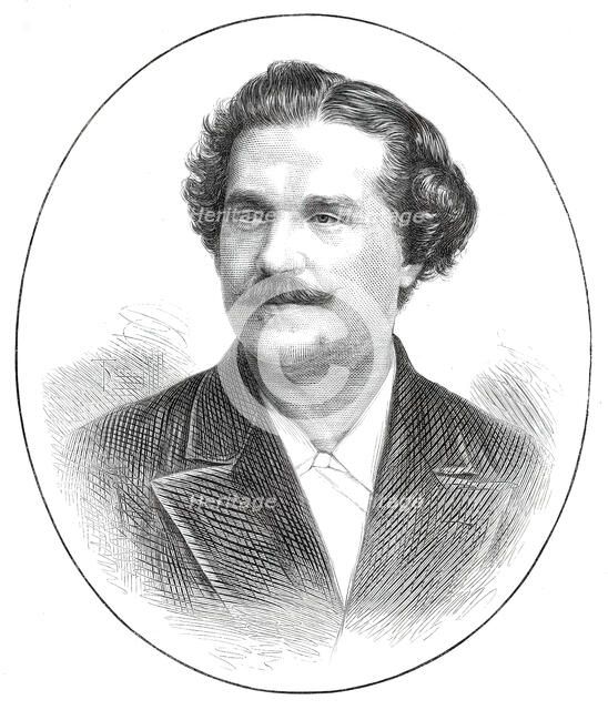 Signor Rossi, the Italian Tragedian, 1876. Creator: Unknown.