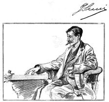 Signor Succi, the Fasting Man, 1890. Creator: P Naumann