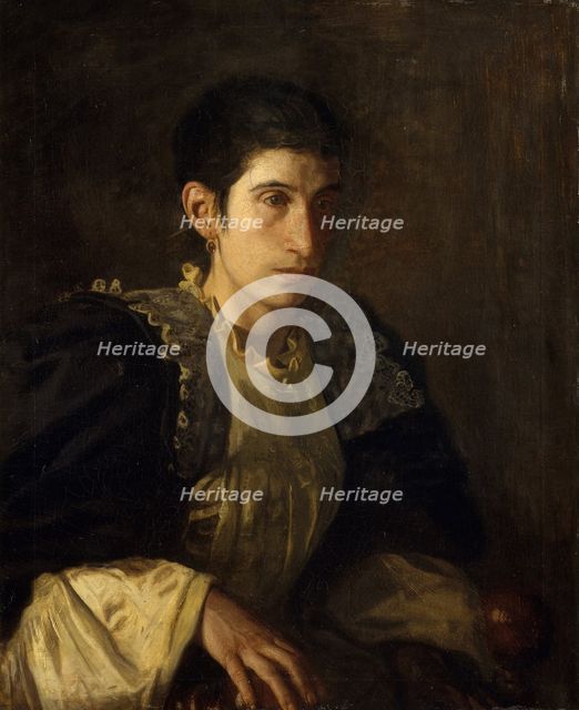 Signora Gomez d'Arza, 1901-2. Creator: Thomas Eakins.