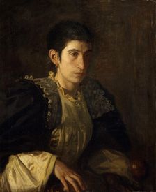 Signora Gomez d'Arza, 1901-2. Creator: Thomas Eakins