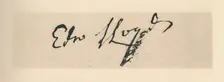 Signature of Edward Lloyd, 1712 (1928)