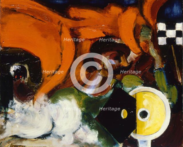 'Signal', 1915.  Artist: Henri Victor Gabriel Le Fauconnier