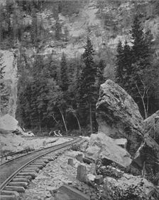 Signal Rock in the Black Hills 19th century