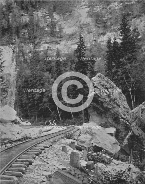 'Signal Rock in the Black Hills', 19th century. Artist: Unknown.