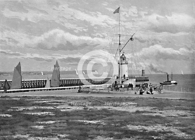 'Signal Station, Newhaven,' c1896. Artist: Poulton & Co.