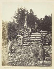 Signal Tower on Elk Mountain, Maryland, September 1862. Creator: Alexander Gardner