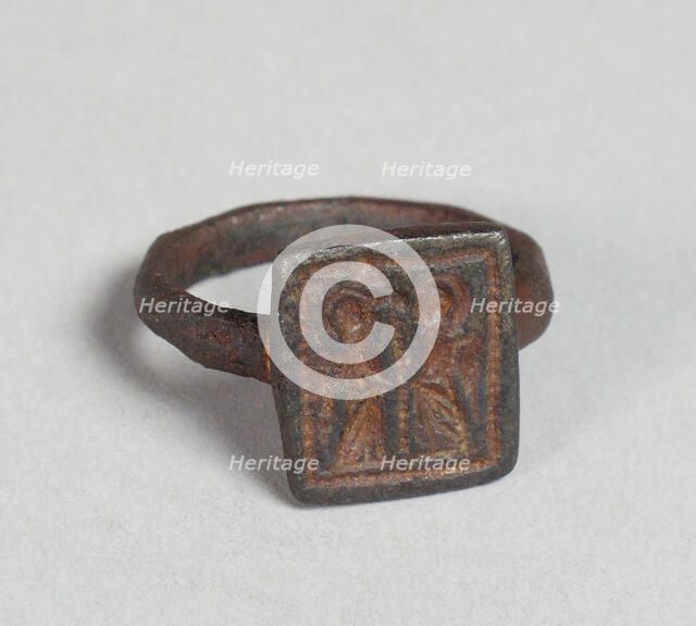 Signet Ring, European, 12th-13th century. Creator: Unknown.