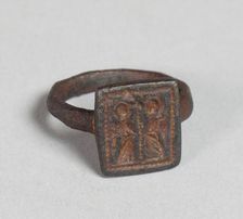 Signet Ring, European, 12th-13th century. Creator: Unknown