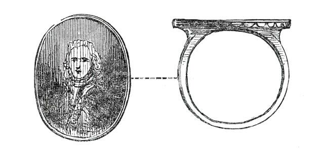Signet-ring of the Pretender, 1845. Creator: Unknown.