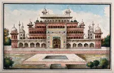 Sikandra, near Agra, Uttar Pradesh: mausoleum of the Emperor Akbar, (between 1800 and 1899?). Creator: Unknown