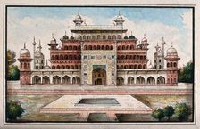 Sikandra, near Agra, Uttar Pradesh: mausoleum of the Emperor Akbar, (between 1800 and 1899?). Creator: Unknown