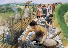 Silchester Roman City Walls, c2nd century, (1990-2010). Artist: Ivan Lapper