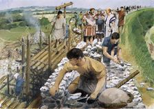 Silchester Roman City Walls, c2nd century, (1990-2010). Artist: Ivan Lapper