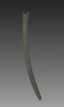 Silapa Sword (green leather case), 1700s-1800s. Creator: Unknown