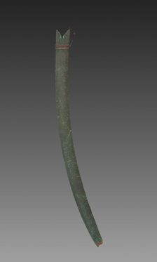 Silapa Sword (green leather case), 1700s-1800s. Creator: Unknown