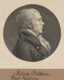 Silas Betton, 1805. Creator: Charles Balthazar Julien Févret de Saint-Mémin