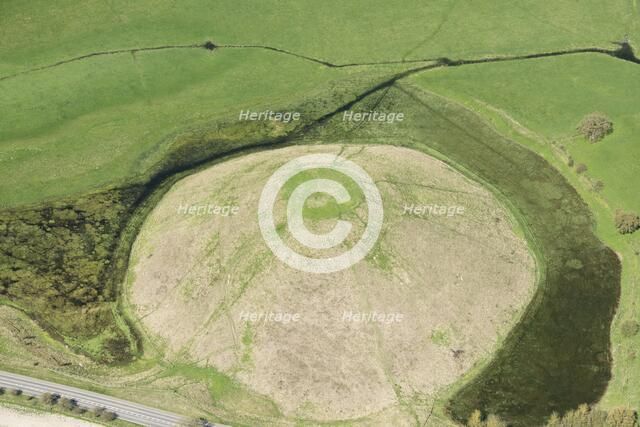 Silbury Hill, near Avebury, Wiltshire, 2018. Creator: Historic England Staff Photographer.