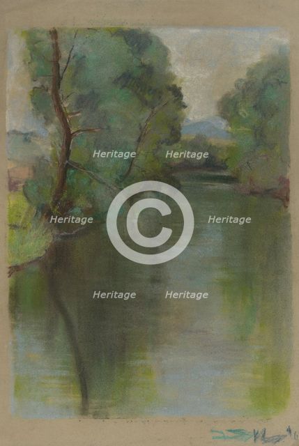 Silent River, 1934. Creator: Zolo Palugyay.