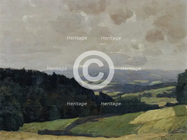 Silent valley, 1916. Creator: Franz Ignaz Peter Gruber.