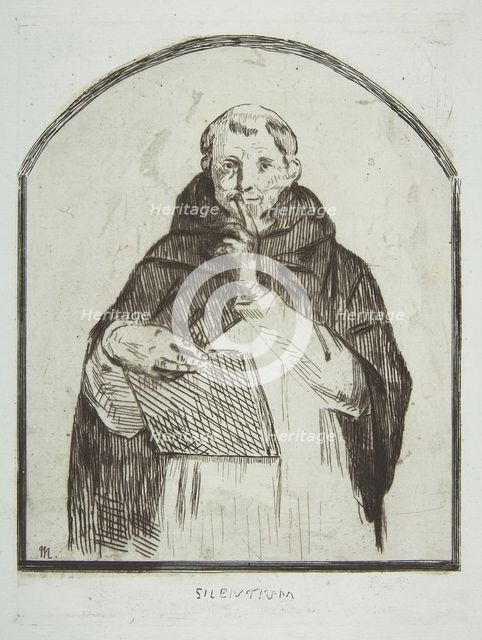 Silentium, 1862-64. Creator: Edouard Manet.