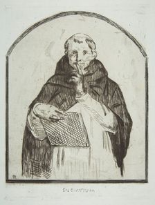 Silentium, 1862-64. Creator: Edouard Manet