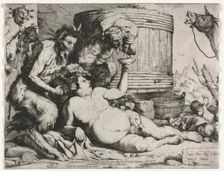 Silenus, 1628. Creator: Jusepe de Ribera (Spanish, 1591-1652)