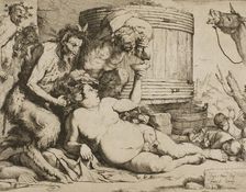 Silenus at the Wine Vat, 1628. Creator: Jusepe de Ribera