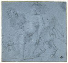 Silenus Supported by Two Satyrs, n.d. Creator: Unknown