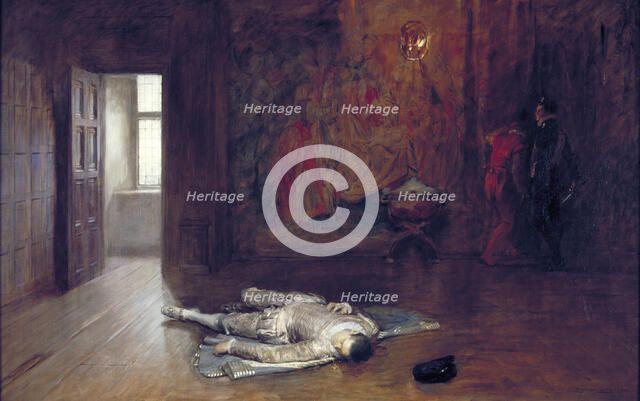 'Silenced', 1908. Artist: John Seymour Lucas