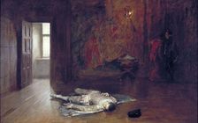 Silenced 1908. Artist: John Seymour Lucas