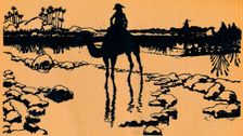 Silhouette for Ombres Chinoisses from L'Epopee, 1898. Artist: Caran d'Ache