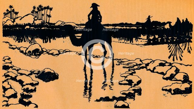 Silhouette for 'Ombres Chinoisses' from 'L'Epopee, 1898. Artist: Caran d'Ache