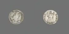 Siliqua (Coin) Portraying Emperor Valens, 364-378. Creator: Unknown