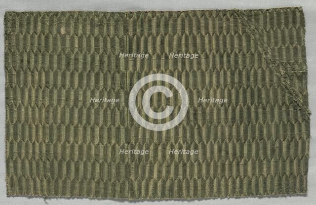 Silk Textile, 1600s. Creator: Unknown.