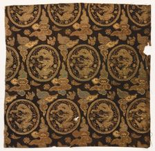 Silk Textile, 1700s. Creator: Unknown