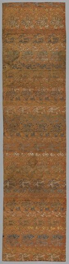 Silk Textile, 19th century. Creator: Unknown