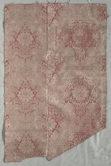 Silk Textile, late 1600s. Creator: Unknown