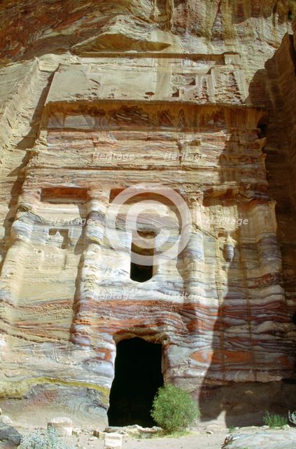 Silk Tomb, Petra, Jordan.  Creator: Vivienne Sharp.